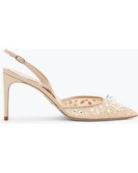 Rene Caovilla - Cinderella Slingback 80 - Lyst