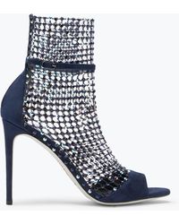 Rene Caovilla - Galaxia Crystal Deep Sandal 105 - Lyst