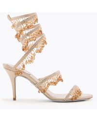 Rene Caovilla - Jahanara Nude Sandal - Lyst