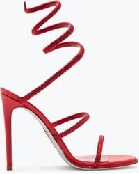 Rene Caovilla - Cleo Sandal With Crystal 105 - Lyst