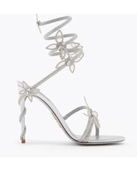 Rene Caovilla - Margot Mirrored Sandal With Butterflies 105 - Lyst