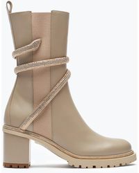 Rene Caovilla - Cleo Crystals Bootie 60 - Lyst