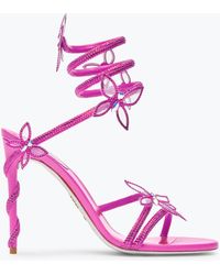 Rene Caovilla - Margot Shocking Butterfly Sandal 105 - Lyst