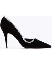 Rene Caovilla - Onda Velvet Pump 100 - Lyst