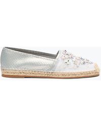 Rene Caovilla - Eden Espadrilles Aus Ayers-Leder - Lyst