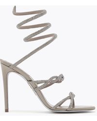 Rene Caovilla - Braid Cleo Dove Sandal 105 - Lyst