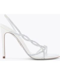 Rene Caovilla - Braid Ivory Sandal 105 - Lyst