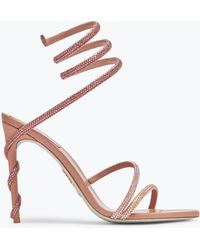 Rene Caovilla - Margot Crystal Powder Sandal 105 - Lyst