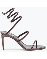 Rene Caovilla - Sandale Cleo En Cuir D'Ayers 80 - Lyst