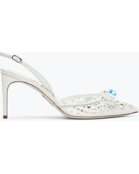 Rene Caovilla - Cinderella Slingback 80 - Lyst