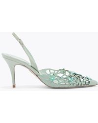 Rene Caovilla - Eden Mint Slingback 80 - Lyst