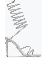 Rene Caovilla - Margot Crystal Sandal 105 - Lyst