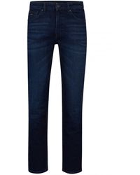 BOSS - Re.maine Bc-c Regular Fit Jeans Dark - Lyst