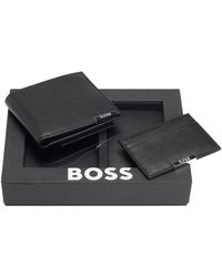 BOSS - Wallet And Card Holder Gift Set - Lyst