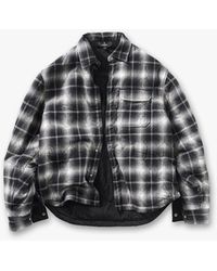 Represent - Logo Quilted Shirt - Lyst