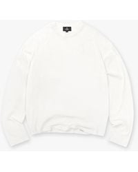 Represent - Initial Sheer Rib Long Sleeve T-Shirt - Lyst