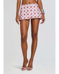 retroféte - Ophelie Embellished Skort - Lyst