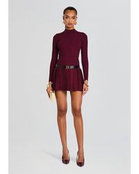 retroféte - Devika Metallic Knit Dress - Lyst