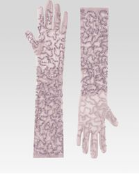 retroféte - Poppy Sequin Gloves - Lyst