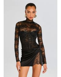 retroféte - Valentina Lace Bodysuit - Lyst