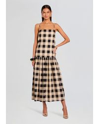 SER.O.YA - Aydan Linen Maxi Dress - Lyst