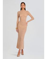 SER.O.YA - Una Knit Maxi Dress - Lyst