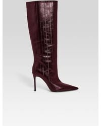 retroféte - Lyra Leather Boot - Lyst