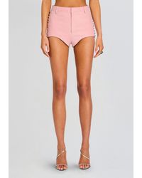 retroféte - Sabine Suede Short - Lyst