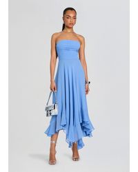 retrofete arlet chiffon dress retrofete Arlet Chiffon Dress in Chestnut