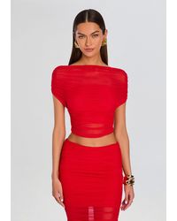 SER.O.YA - Marsh Mesh Top - Lyst