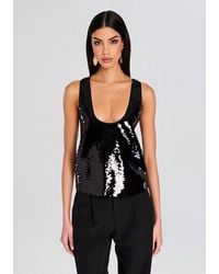 retroféte - Mandy Sequin Top - Lyst