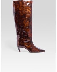 retroféte - Taliah Leather Boot - Lyst
