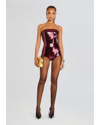 retroféte - Estella Sequin Romper - Lyst