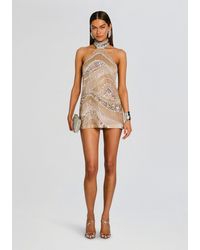 retrofte Oline Embroidered Dress in Blue | Lyst retrofte Oline Embroidered Dress in Blue | Lyst