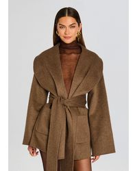 SER.O.YA - Dulcetta Wool Coat - Lyst