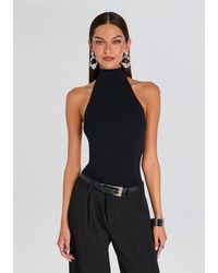 Commando - Ballet Turtleneck Halter Bodysuit - Lyst