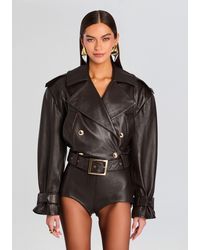 retroféte - Malene Leather Jacket - Lyst