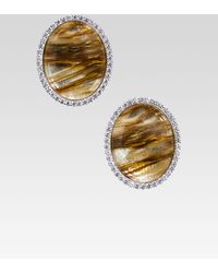retroféte - Fillipa Embellished Earrings - Lyst