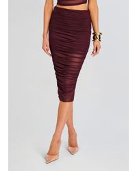 SER.O.YA - Maja Midi Skirt - Lyst