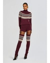 SER.O.YA - Rocky Knit Romper - Lyst