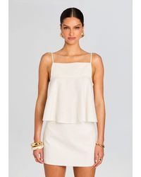 SER.O.YA - Miley Linen Top - Lyst