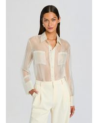 SER.O.YA - Estella Silk Top - Lyst