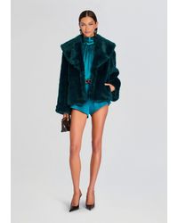retroféte - Olsen Faux Fur Jacket - Lyst