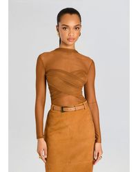 SER.O.YA - Saffy Mesh Top - Lyst
