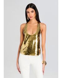 retroféte - Mandy Sequin Top - Lyst
