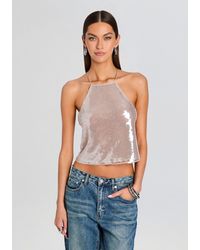 retroféte - Norma Sequin Top - Lyst