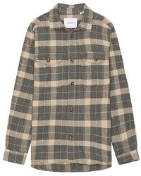 Les Deux - Lennon Flannel Check Shirt - Lyst