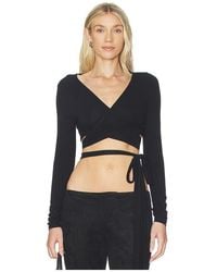 Lioness - Long Sleeve Wrap Blouse - Lyst
