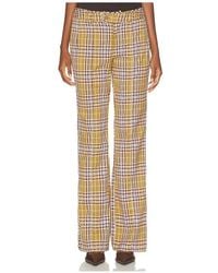 Free People - Set On You Slim Trouser - Lyst