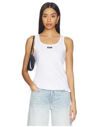 ROTATE BIRGER CHRISTENSEN - Ruffle Hem Tank Top - Lyst